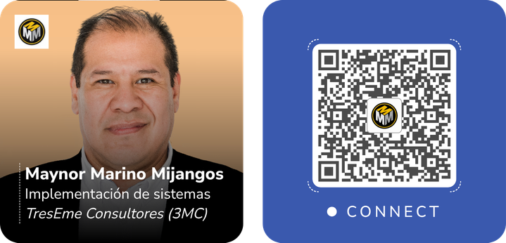 This is Maynor Marino Mijangos's card. Their email is mmijangos@icloud.com. Their phone number is +502 5978 7717.