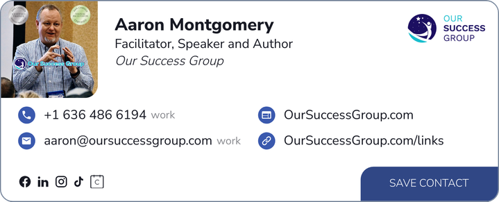 Aaron Montgomery | Our Success Group | ConsultAaron.com
