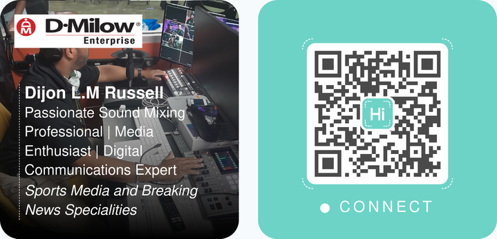 This is Dijon L.M Russell's card. Their email is dmilowrussell@gmail.com. Their email is dmilowrussell@gmail.com. Their phone number is +1 404 447 9988.