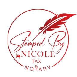 Stamped by Nicole Tax & Notary