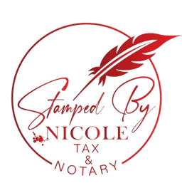 Stamped by Nicole Tax & Notary Services