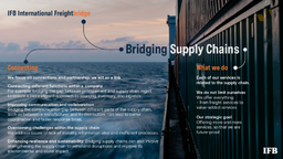 IFB - International Freightbridge Belgium